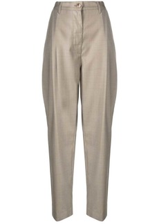 Totême pressed-crease wide-leg trousers