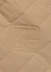 Totême Quilted Organic Cotton Blend Barn Jacket