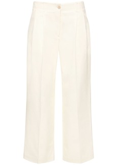 Totême Relaxed Twill Cotton Pants