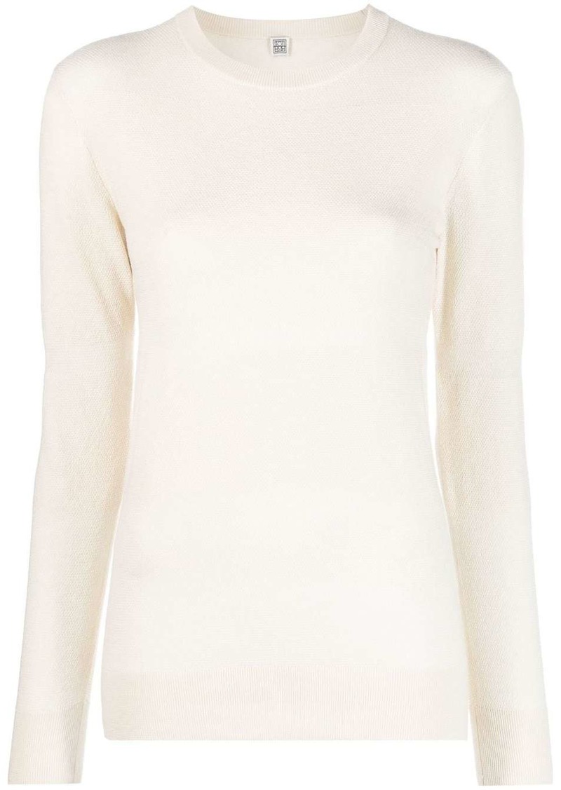 Totême round-neck knit top