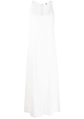 Totême scoop-neck sablé maxi dress