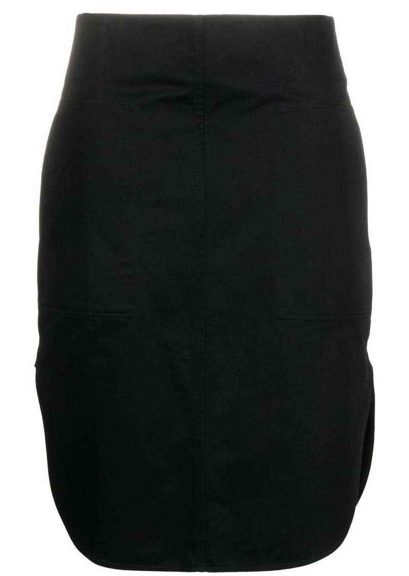 Totême side-slit pencil skirt
