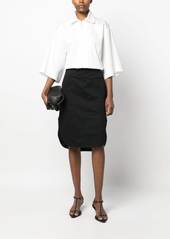 Totême side-slit pencil skirt