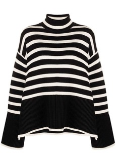 Totême Signature stripe knitted jumper