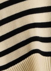 Totême Signature Wool Blend Turtleneck Sweater