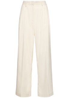 Totême Silk & Cotton Corduroy Wide Pants