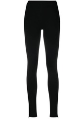 Totême Zip high-waisted leggings