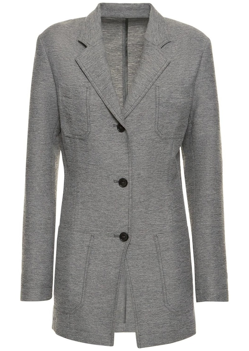 Totême Slim Wool Blend Blazer