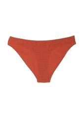 Totême smocked-finish bikini bottoms