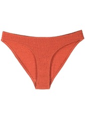 Totême smocked-finish bikini bottoms