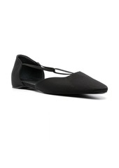 Totême T-bar strap leather ballerinas