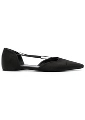 Totême T-bar strap leather ballerinas