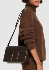 Totême T-flap Leather Shoulder Bag