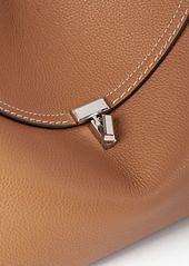 Totême T-lock Grain Leather Top Handle Bag