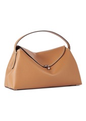 Totême T-lock Grain Leather Top Handle Bag