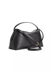 Totême T-Lock Leather Top Handle Bag