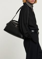 Totême T-lock Leather Top Handle Bag