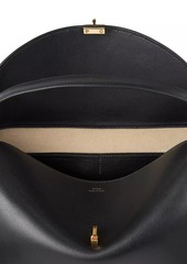 Totême T-Lock Leather Top Handle Bag