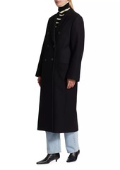 Totême Tailored Double-Breasted Wool Coat