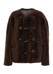 Totême Toteme Teddy embellished shearling jacket