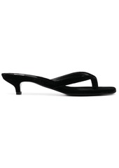 Totême The Velvet 55mm flip-flop sandals