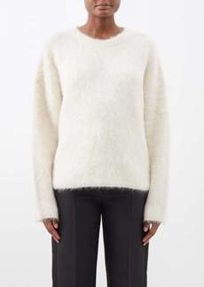 Totême Toteme - Boxy Alpaca-blend Sweater - Womens - Cream