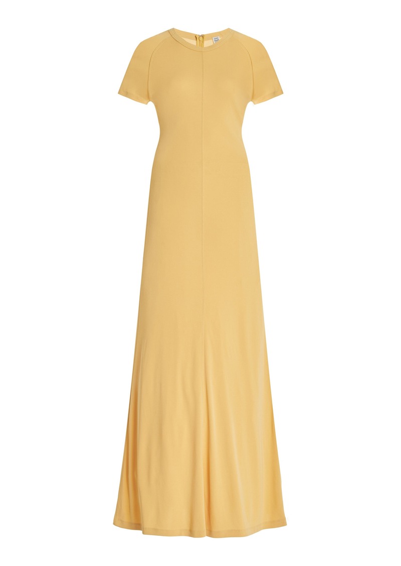 Totême Toteme - Jersey Maxi Dress - Yellow - S - Moda Operandi