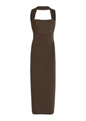 Totême Toteme - Knit Midi Dress - Green - L - Moda Operandi