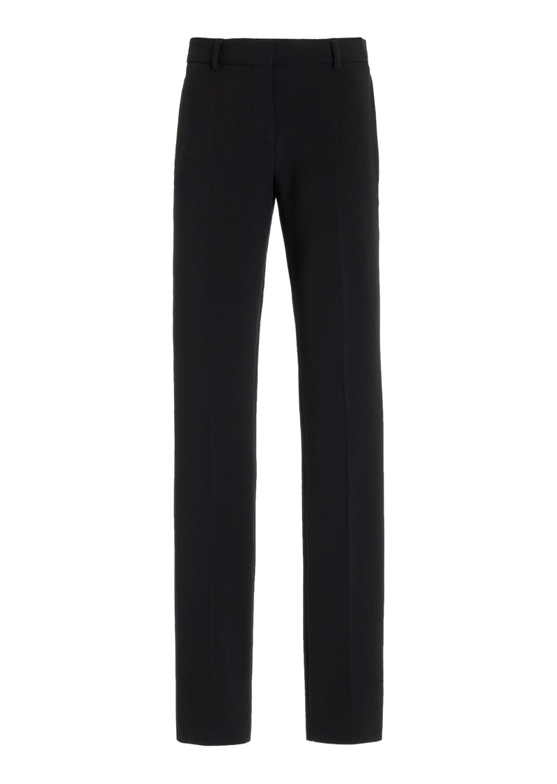 Totême Toteme - Low-Rise Slim-Leg Pants - Black - FR 34 - Moda Operandi