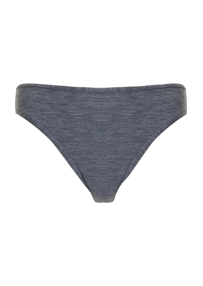 Totême Toteme - Mid-Waisted Bikini Bottom - Grey - M - Moda Operandi