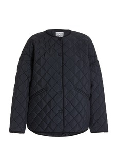 Totême Toteme - Oversized Quilted Jacket - Black - XS - Moda Operandi