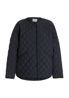 Totême Toteme - Oversized Quilted Jacket - Black - L - Moda Operandi