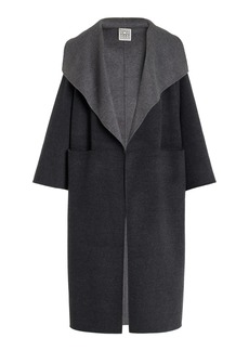 Totême Toteme - Signature Wool-Cashmere Coat - Grey - L - Moda Operandi