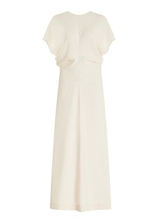 Totême Toteme - Slouch-Waist Maxi Dress - Ivory - FR 36 - Moda Operandi