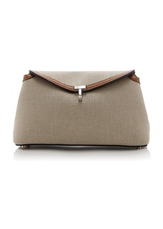 Totême Toteme - T-Lock Clutch - Brown - OS - Moda Operandi