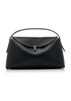 Totême Toteme - T-Lock Top Handle Bag - Black - OS - Moda Operandi