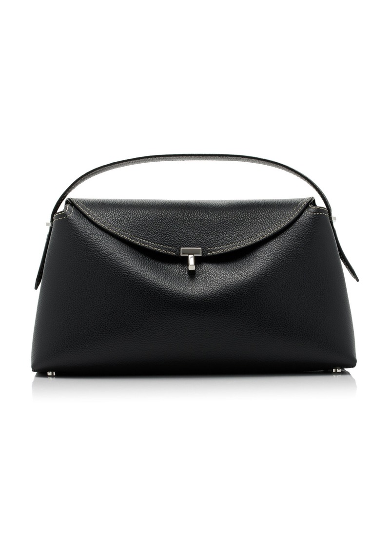 Totême Toteme - T-Lock Top Handle Bag - Black - OS - Moda Operandi