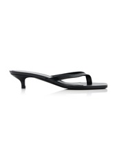 Totême Toteme - The Flip-Flop Heels - Black - IT 40 - Moda Operandi