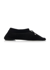 Totême Toteme - The Knit Ballet Flats - Black - IT 39 - Moda Operandi