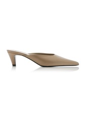 Totême Toteme - The Leather Mules - Neutral - IT 39 - Moda Operandi