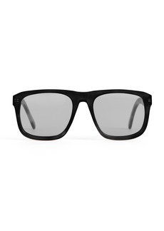 Totême Toteme - The Navigator Acetate Sunglasses - Black - OS - Moda Operandi