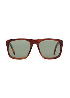Totême Toteme - The Navigators Acetate Sunglasses - Brown - OS - Moda Operandi