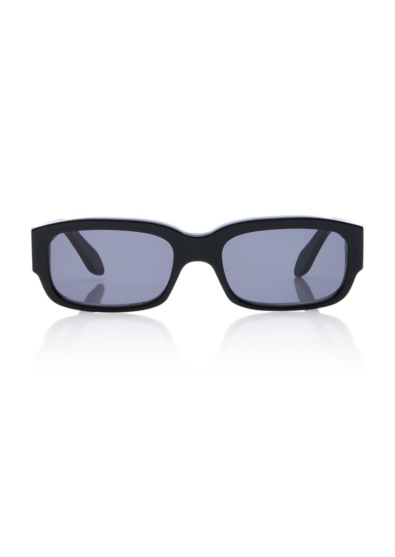 Totême Toteme - The Regulars Square-Frame Acetate Sunglasses - Black - OS - Moda Operandi