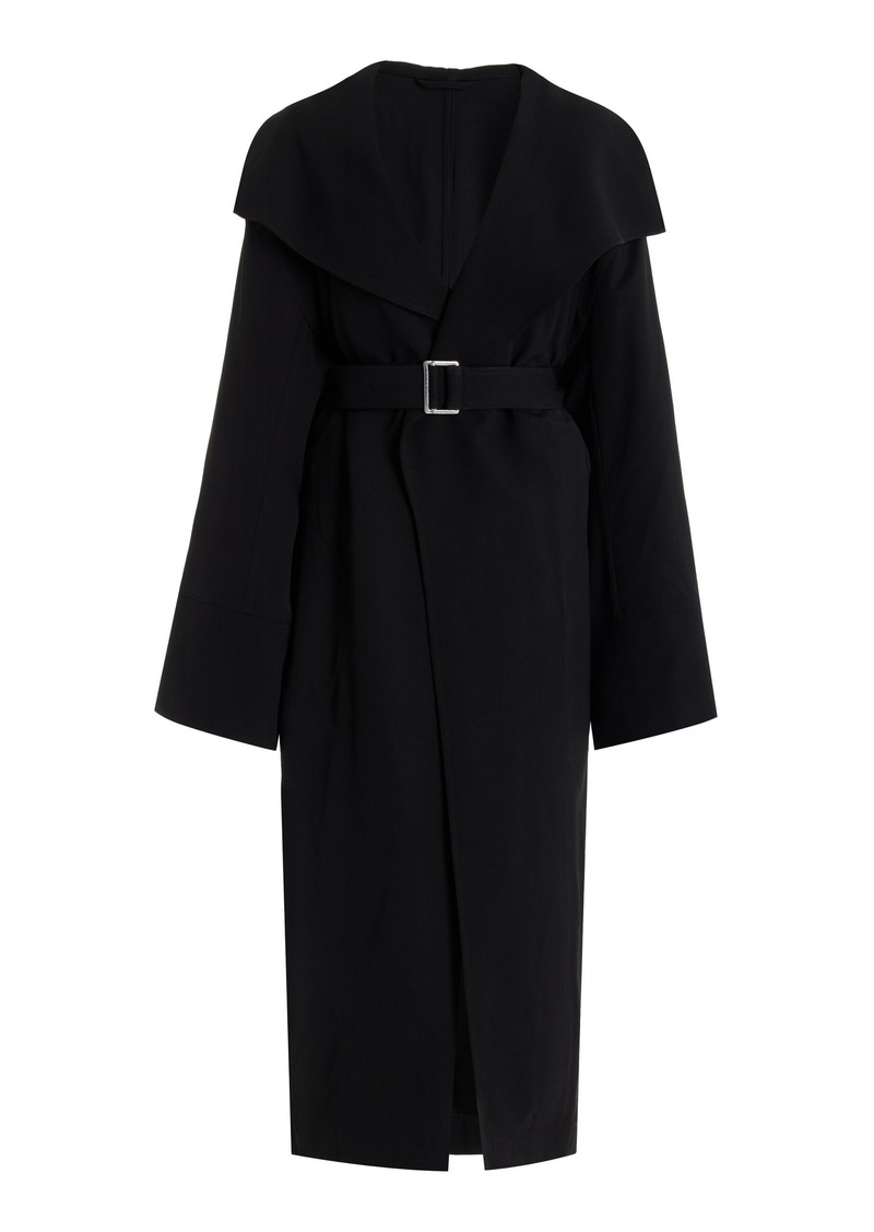 Totême Toteme - Twill Trench Coat - Black - FR 36 - Moda Operandi