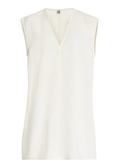 Totême Toteme - Woven Top - White - FR 34 - Moda Operandi