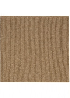 Totême TOTEME Beige Cashmere Neck Warmer Scarf