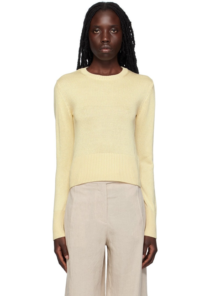 Totême TOTEME Beige Crewneck Sweater