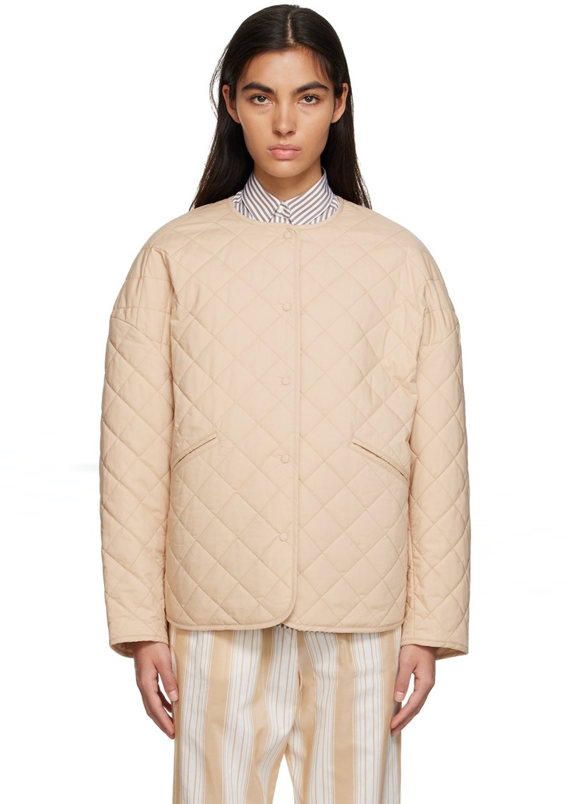 Totême TOTEME Beige Quilted Jacket