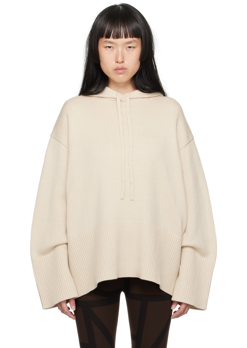 Totême TOTEME Beige Signature Hoodie