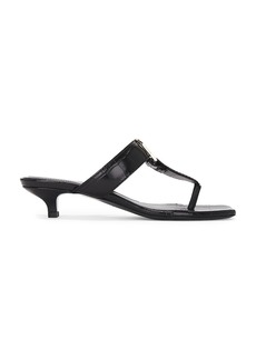 Totême Toteme Belted Croco Flip Flop Heel